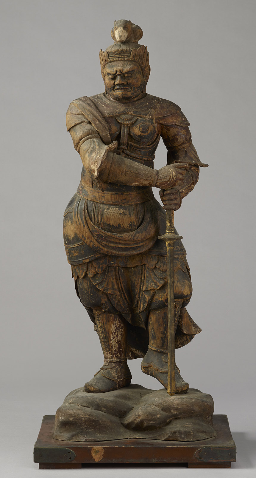 伐折羅大将立像（戌）（十二神将立像のうち）｜奈良国立博物館