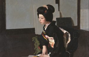 《日本髪の娘》　1935（昭和10）年　　　　　　　　　韓国国立中央博物館所蔵