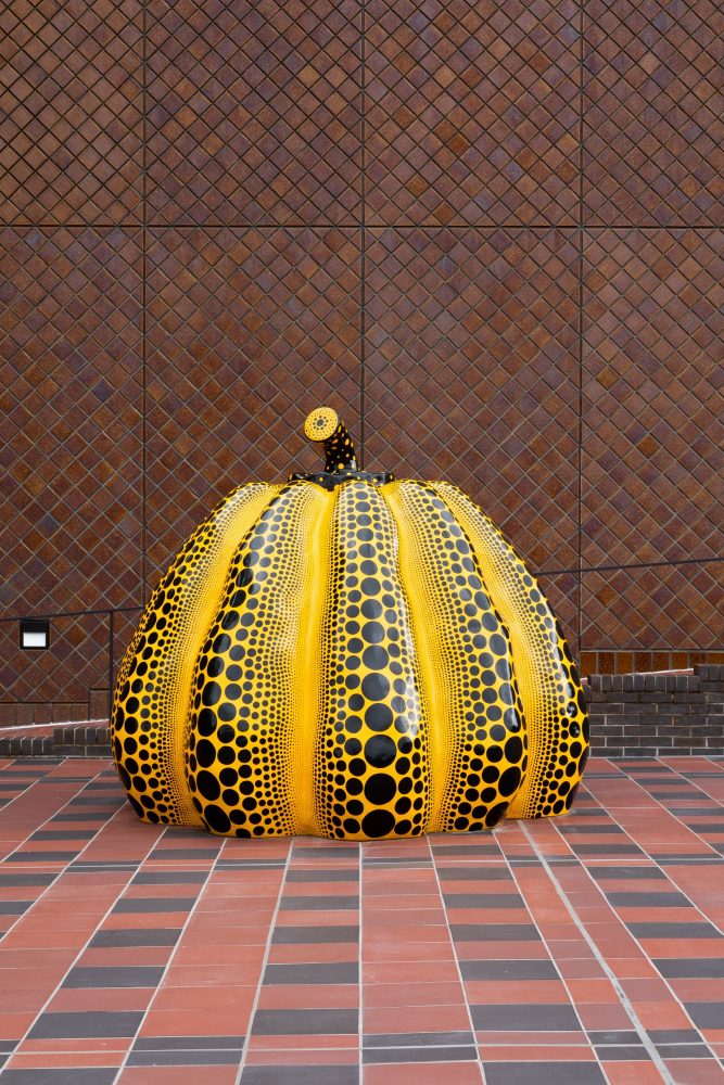 草間彌生《南瓜》1994年　　　　　　　　　　　　　
撮影：山中慎太郎（Qsyum！）
©YAYOI KUSAMA
