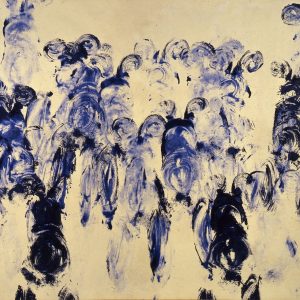 イヴ・クライン《人体測定（ANT157）》1961年