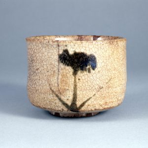 《絵唐津菖蒲文茶碗》(重要文化財)田中丸コレクション