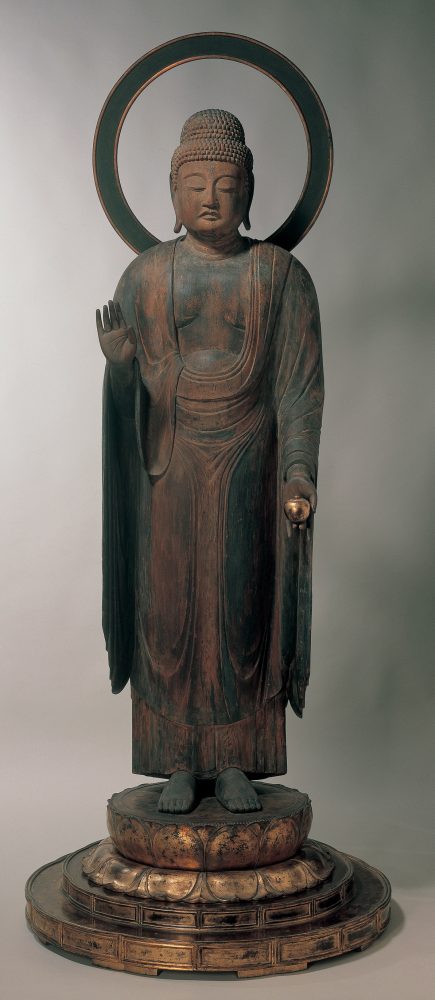 《薬師如来立像》 （重要文化財）平安時代 12世紀