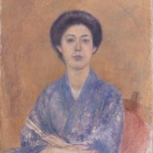 黒田清輝《婦人像》1897年