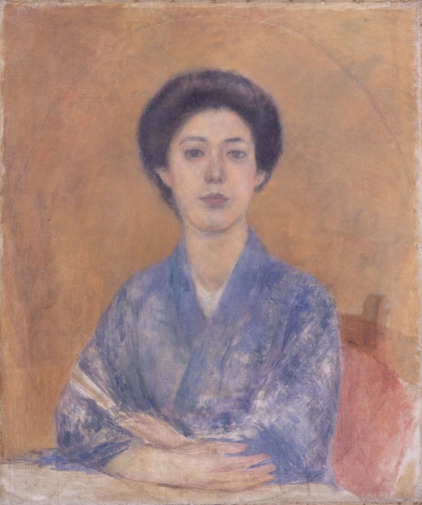 黒田清輝《婦人像》1897年