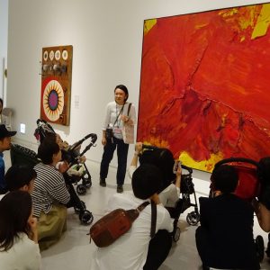 2019年11月のファミリーDAY2019で行った「初めてのベビーカーツアー」の様子