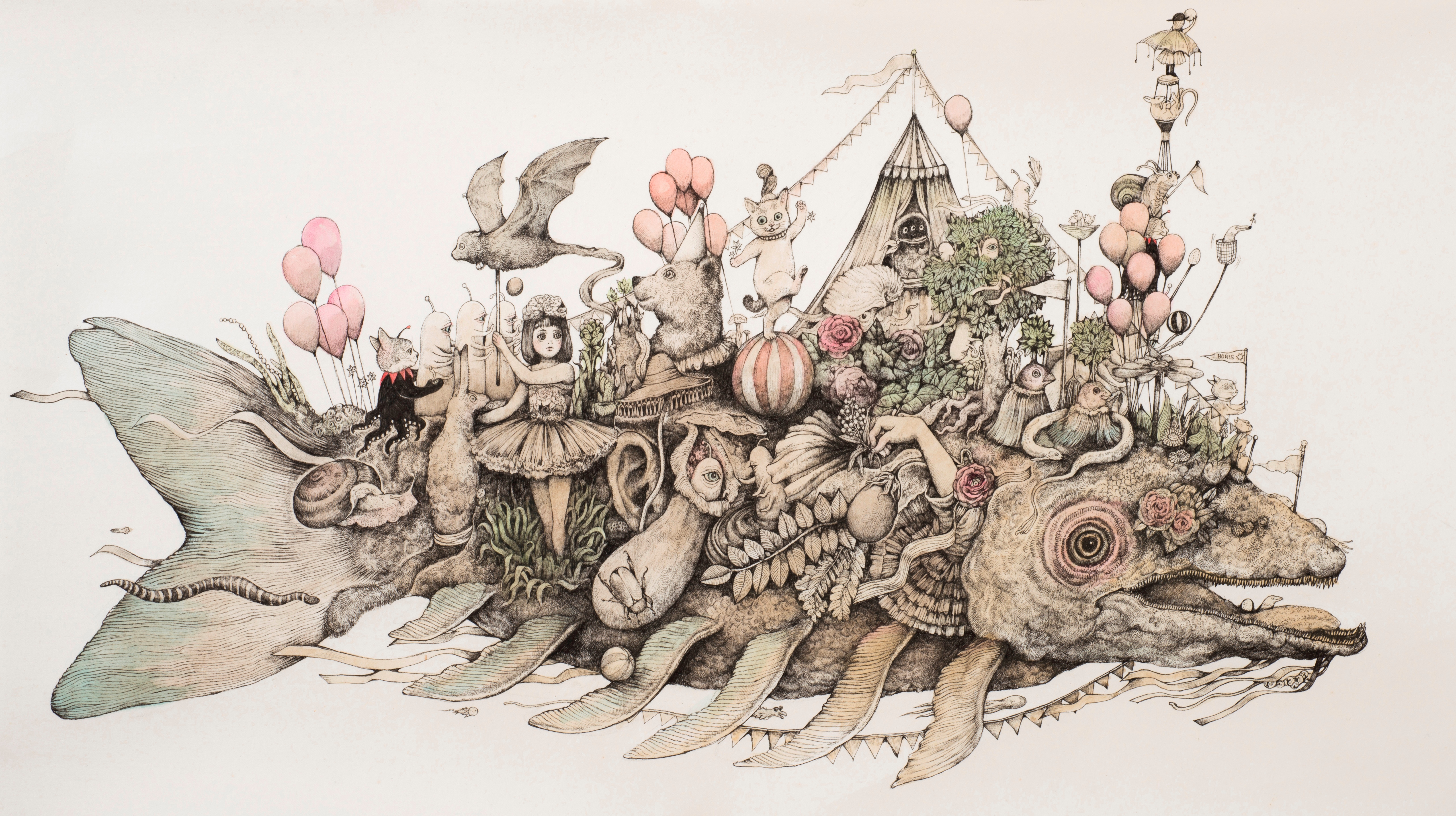 ヒグチユウコ展 Circus 福岡市美術館