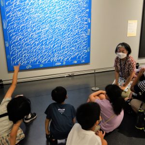 過去のギャラリツアーforキッズ！の様子
