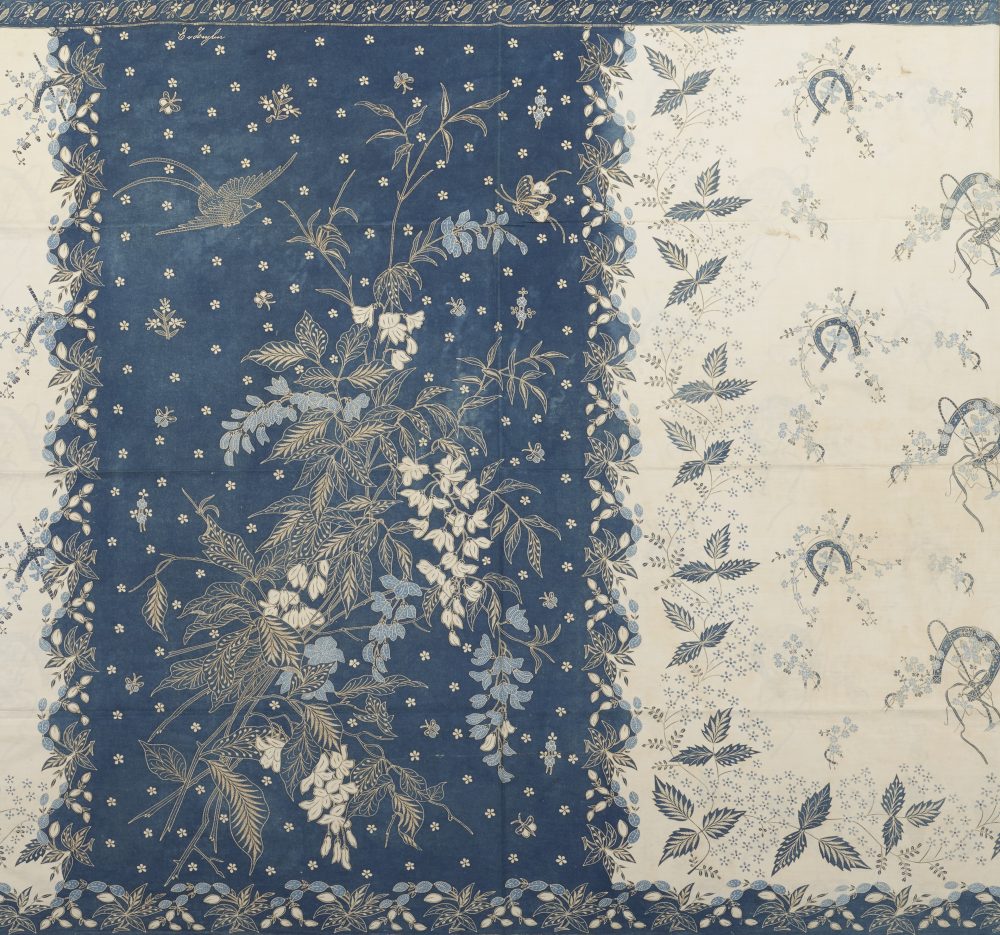 《馬蹄文様更紗腰衣》ジャワ北岸地域