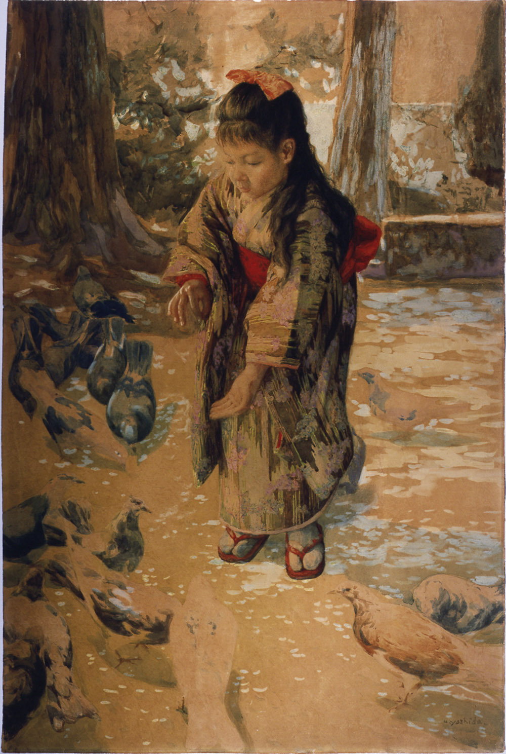 画題室生川，2号，1960年代，日本美術院森本有泉，ゲンジボタル街道 もうひとつの日本美術史 近現代版画の名作2020（和歌山県立近代美術館