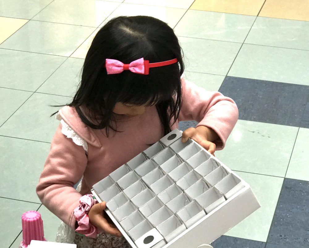 ダンボール迷路ワークショップ（イメージ）