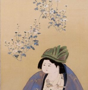 冨田溪仙《菊慈童図》1932年