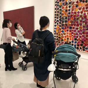 昨年の「初めてのベビーカーツアー」の様子