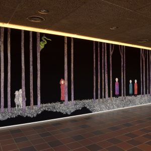 田中千智《生きている壁画》