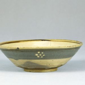 （松永耳庵～）絵高麗梅鉢茶碗6-Ha-64_2r